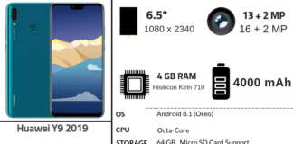 Huawei Y9 2019 Full Specifications & Price in Nigeria Huawei Y9 2019