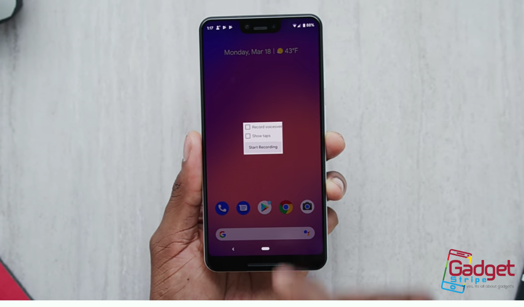 Android Q Screen Record