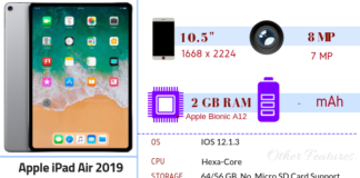 Apple iPad Air 2019 Full Specifications, Features & Price Apple iPad air 2019 specifications