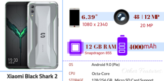 Xiaomi Black Shark 2 Full Specifications, Features & Price Xiaomi Black Shark 2 specs