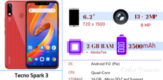 Tecno Spark 3 – Full Phone Specifications & Price in Nigeria Tecno Spark 3