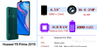Huawei Y9 Prime 2019 – Full Phone Specifications & Price in Nigeria Huawei Y9 Prime 2019