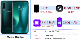 Meizu 16s Pro – Full Specifications & Price in Nigeria Meizu 16s pro