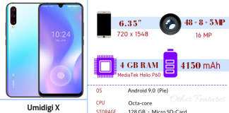 UMIDIGI X – Full Phone Specifications & Price in Nigeria Umidigi X