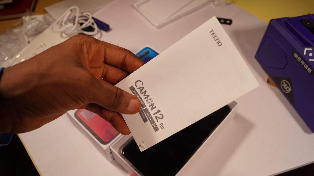 Tecno Camon 12 Air unboxing
