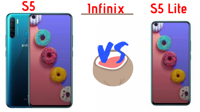 infinix s5 vs infinix s5 lite