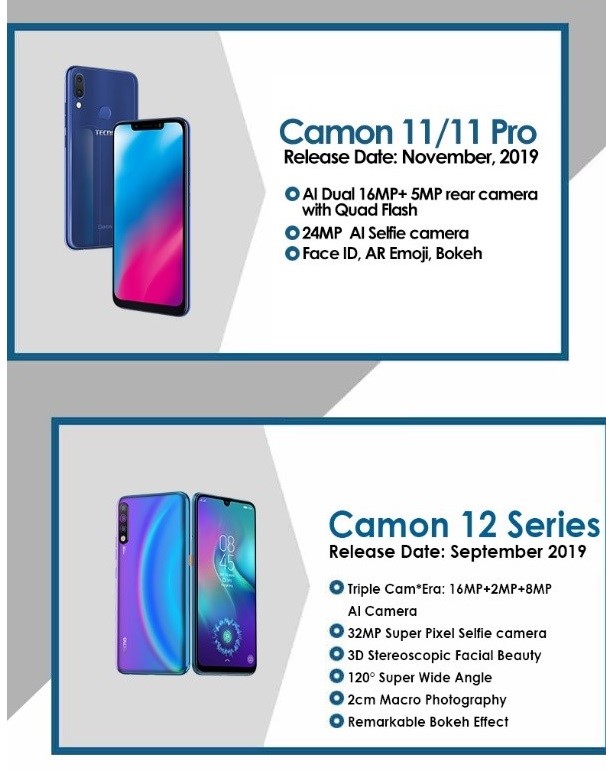 tecno camon evolution