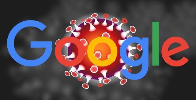 coronvirus website by google