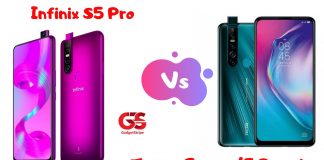 Comparison Between The Tecno Camon 15 Premier Vs Infinix S5 Pro tecno camon 15 premier vs infinix s5 pro
