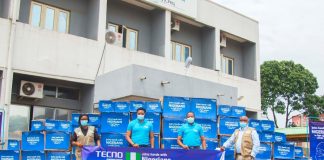 TECNO Foundation Supports Health Care Workers in The Fight Against COVID-19, Donates Medical Supplies to the Nigeria Centre for Disease Control