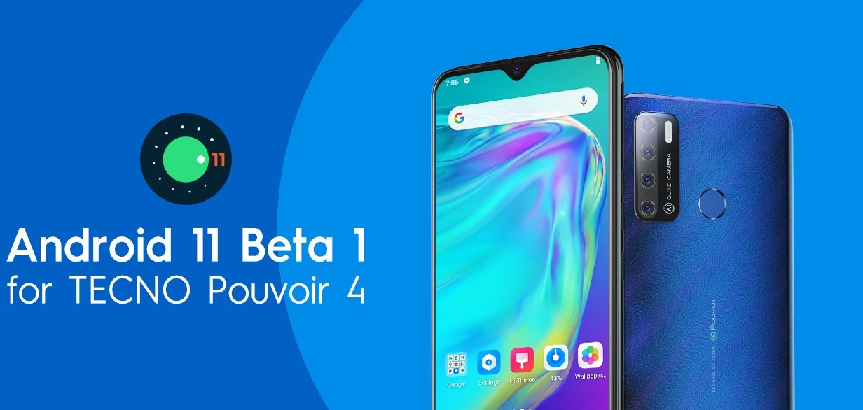 android 11 beta tecno pouvoir 4