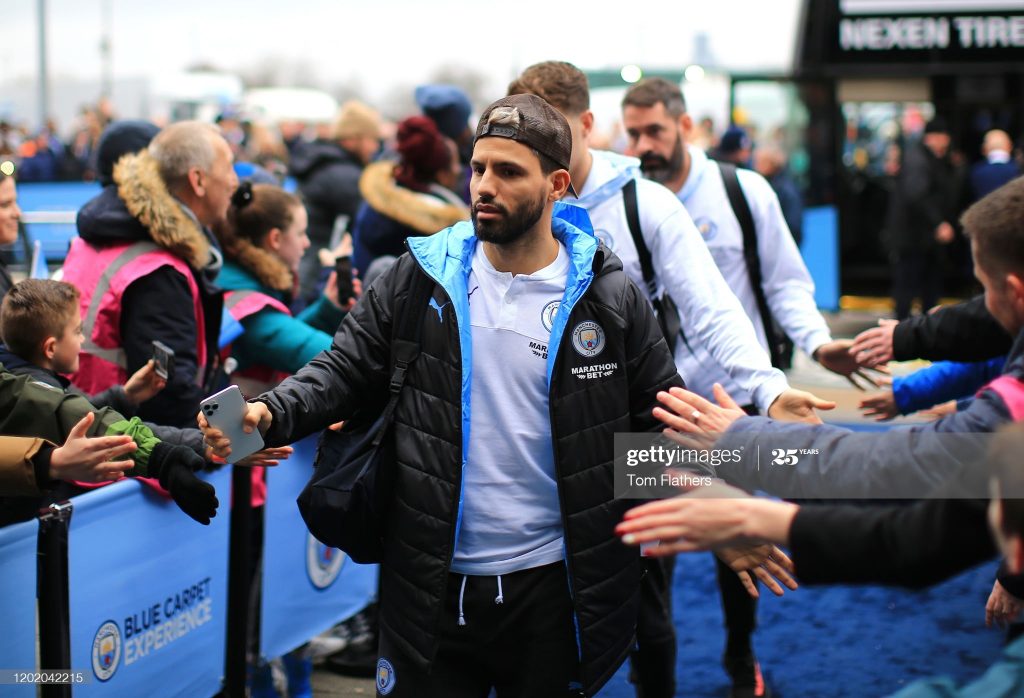 Kun Aguero footballer smartphone