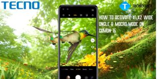 How To Use The Camera Modes On Camon 16 Premier