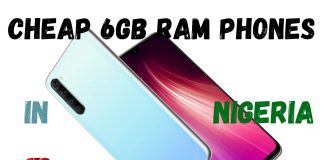 The Best Cheap 6GB RAM Phones In Nigeria 2020 cheap 6gb ram phones