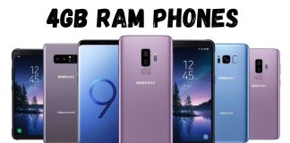 The List Of Samsung 4GB Ram Phones in Nigeria -2020 Samsung 4Gb ram phones