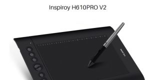 HUION Inspiroy H610Pro V2 Graphical Drawing Tablet Review huion h610pro v2