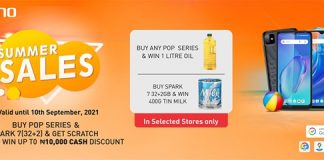 TECNO’s Summer Sale Promo Puts a new Spin on Awoof