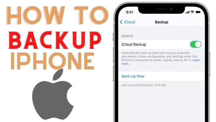 how to back up iphones