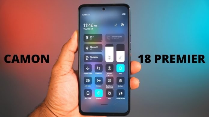 tecno camon 18 premier review