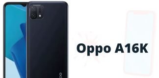 Oppo A16K – Full Specifications & price in Nigeria Oppo A16K