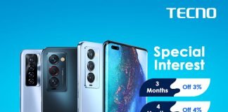 GET THAT SMARTPHONE OF YOUR CHOICE FROM EASYBUY COURTESY OF TECNO May be an image of phone and text that says 'TECNO Special Interest 3 Months Off 3% 4 Months Off 4% 6 Months Off 6% ΕΑΜΟЛ SAVE MONEY, SAVE TIME Apply to pay instamentally online and get mobile phone immediately at any shop EASYBUY'