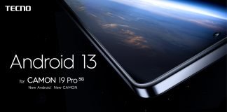 TECNO Is Among the First to Make Android 13 Beta Available on Its Latest CAMON 19 Pro 5G to Launch