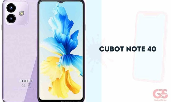 Cubot Note 40