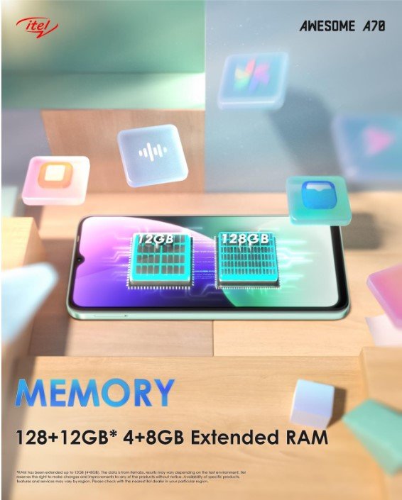 itel a70 review