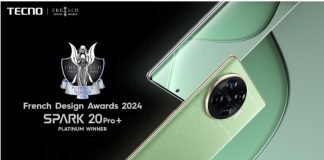 TECNO SPARK 20 Pro+ Clinches Two French Design Awards tecno x award