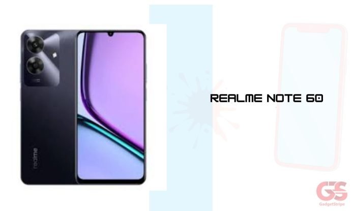 Realme Note 60 Gadgetstripe
