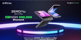 Hurry!!! Buy Infinix Zero Flip Now at N200,000 Off