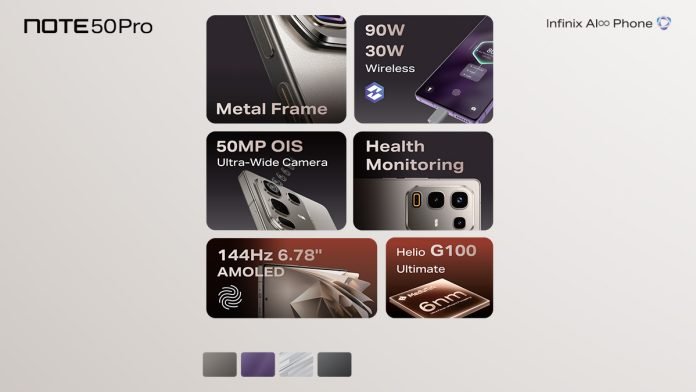Note50Pro Spec banner TW
