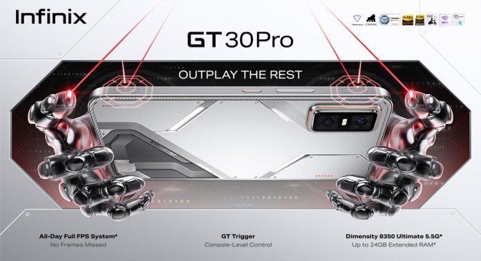 Infinix launches GT 30 Pro