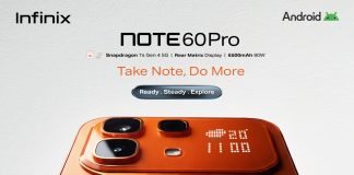 Infinix Launches NOTE 60 Pro in Nigeria with Snapdragon Power, Interactive Design and Advanced Battery Technology